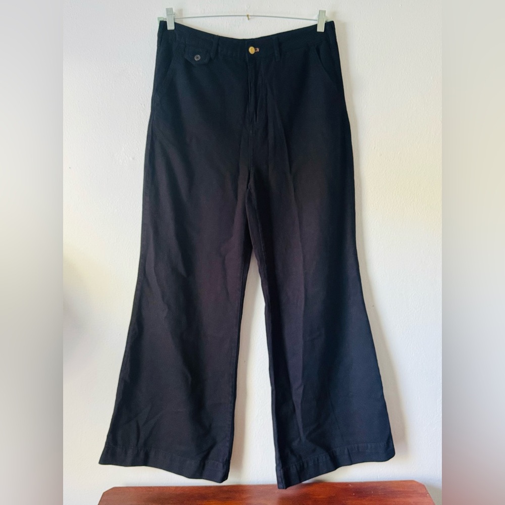 Anthropologie Black Flare & Wide Leg Jeans